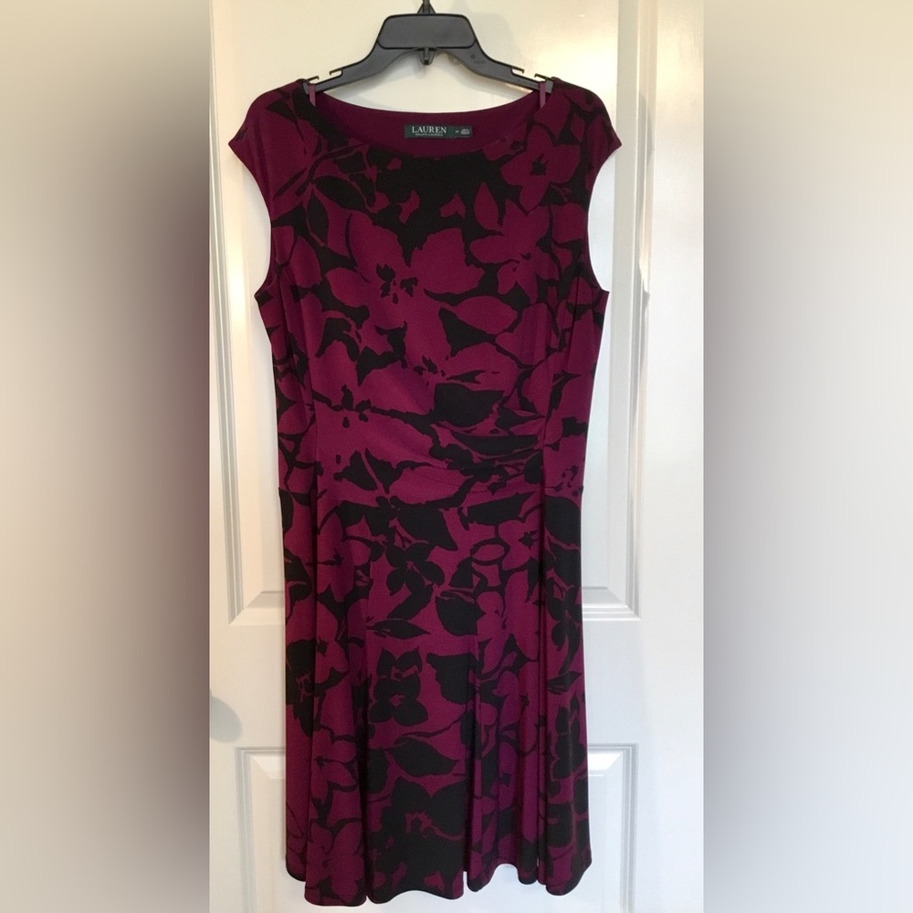 Lauren Ralph Lauren Fit And Flare Dress